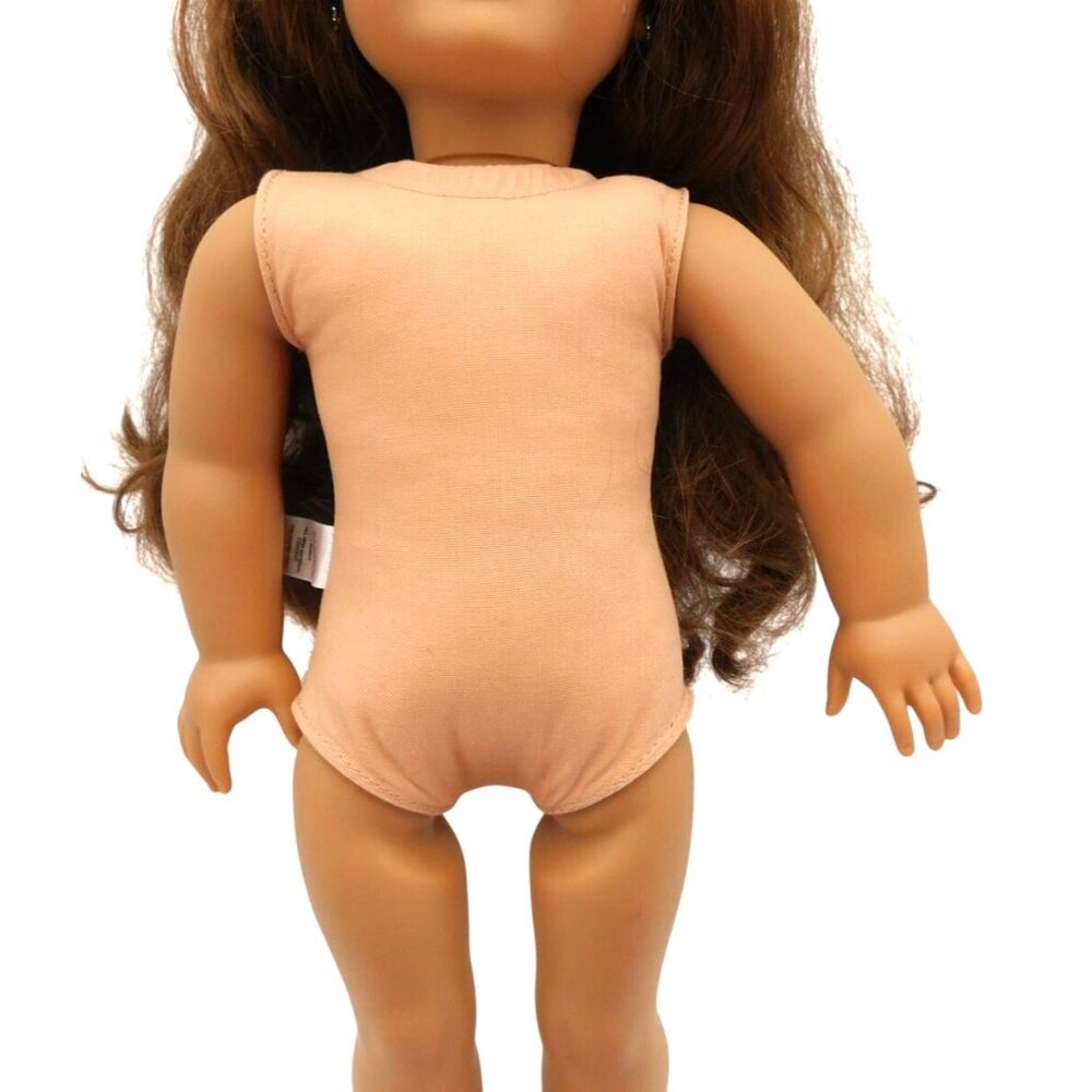 American Girl GOTY Saige 18" Doll with Meet Dress and Book 2013 Retired - Picture 3 of 16